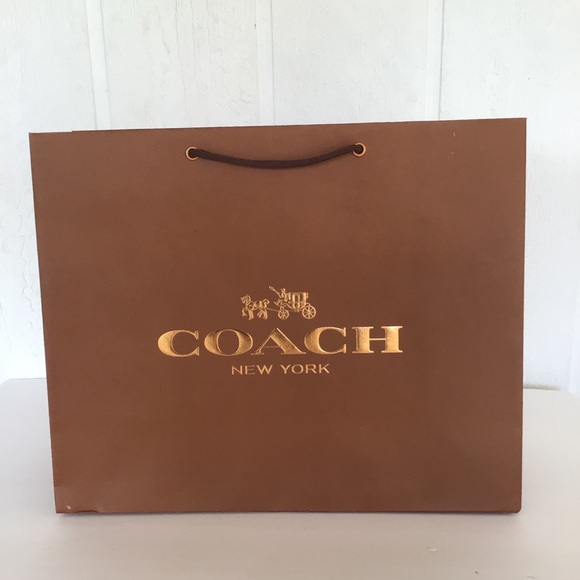 COACH NEW YORK LARGE SHOPPING BAG TOTE - Picture 2 of 10